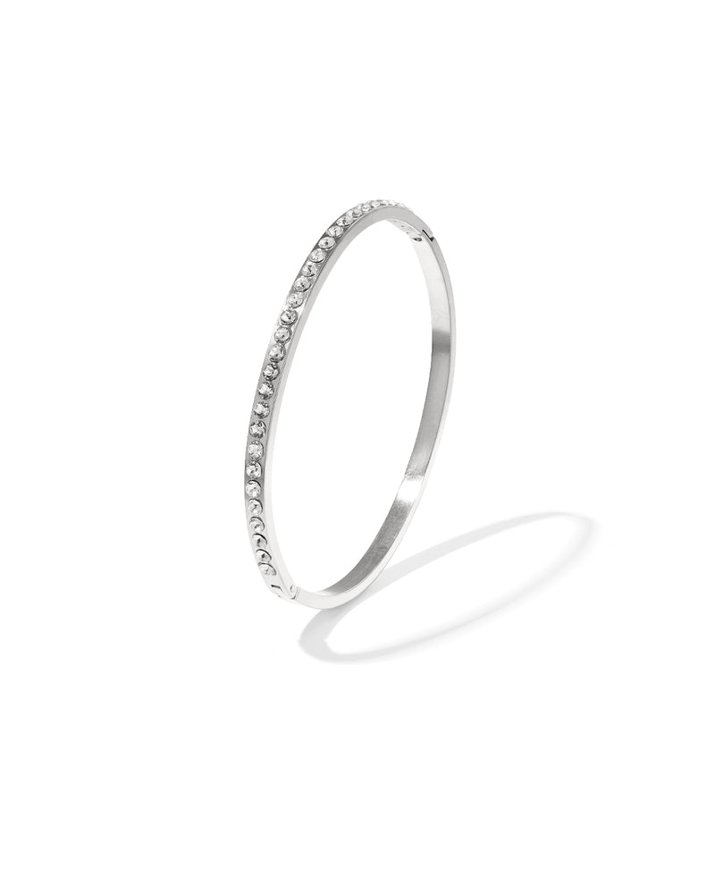 Jonc Doré & Strass — Bracelet Élégance